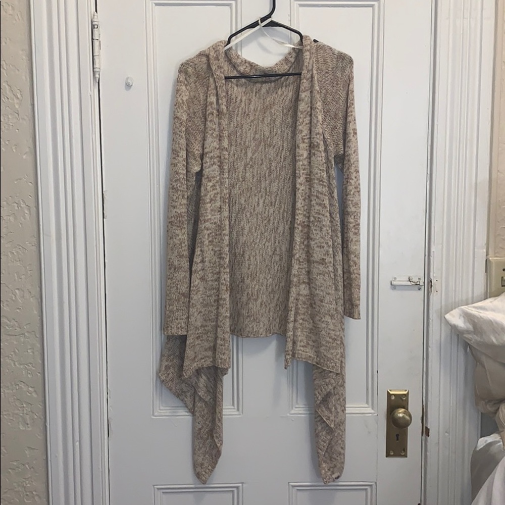 ROXY heathered tan sweater